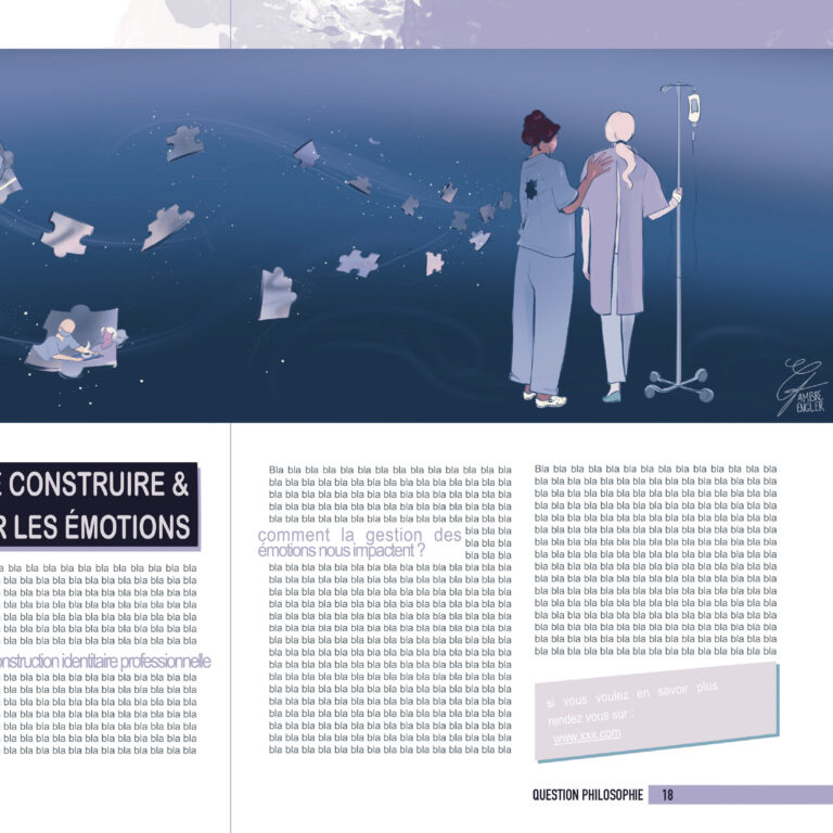 Illustratrice & Graphiste | Ambre Engler edition character design portraits paysage portrait éditorial