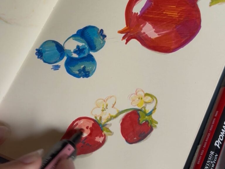 Illustratrice & Graphiste | Ambre Engler landscape paysage portrait