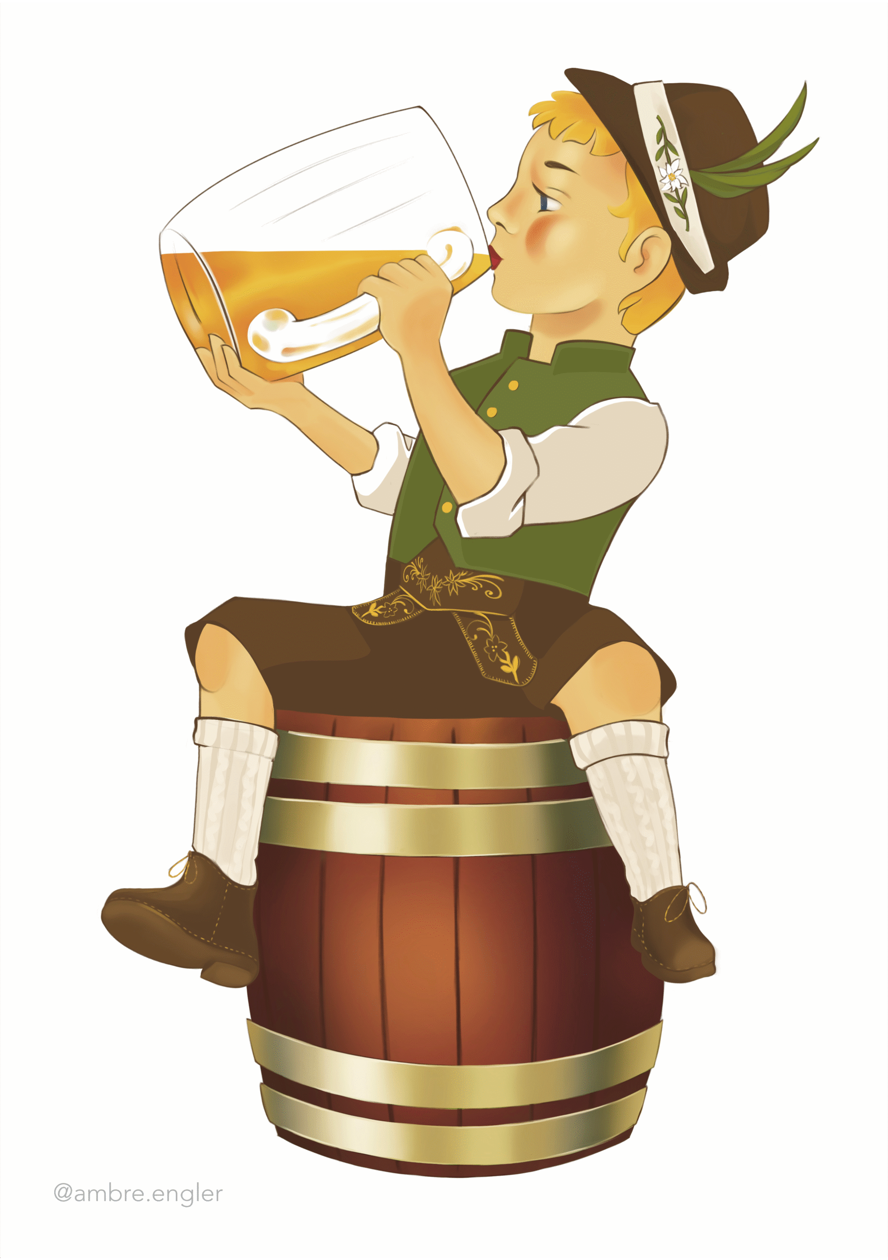 Illustratrice & Graphiste | Ambre Engler edition character design portraits paysage portrait éditorial branding identité visuelle