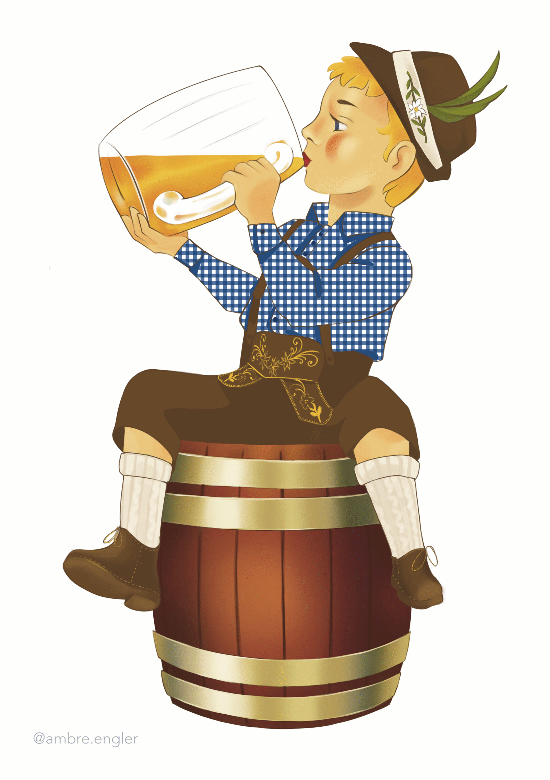 Illustratrice & Graphiste | Ambre Engler edition character design portraits paysage portrait éditorial branding identité visuelle