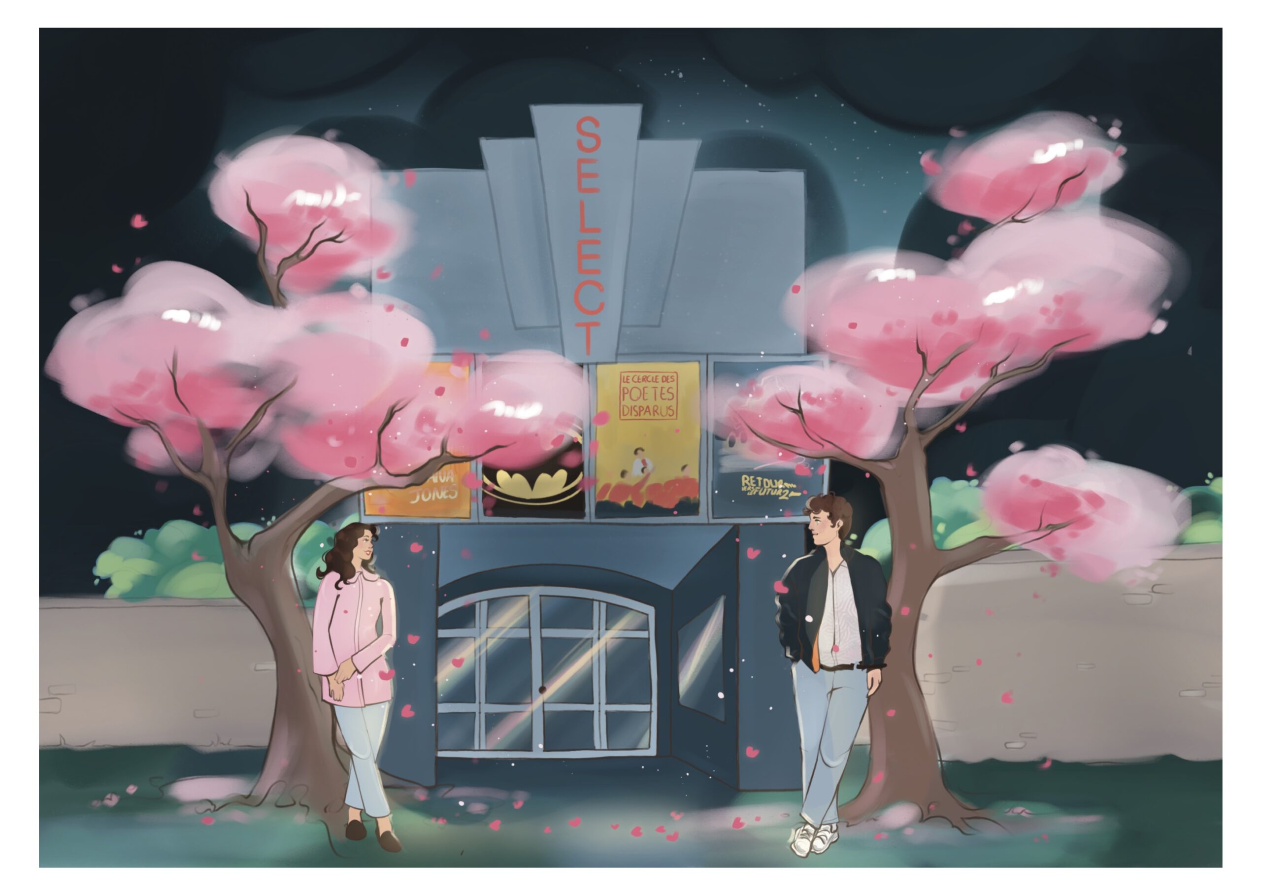 Illustratrice & Graphiste | Ambre Engler edition character design portraits paysage portrait éditorial branding identité visuelle