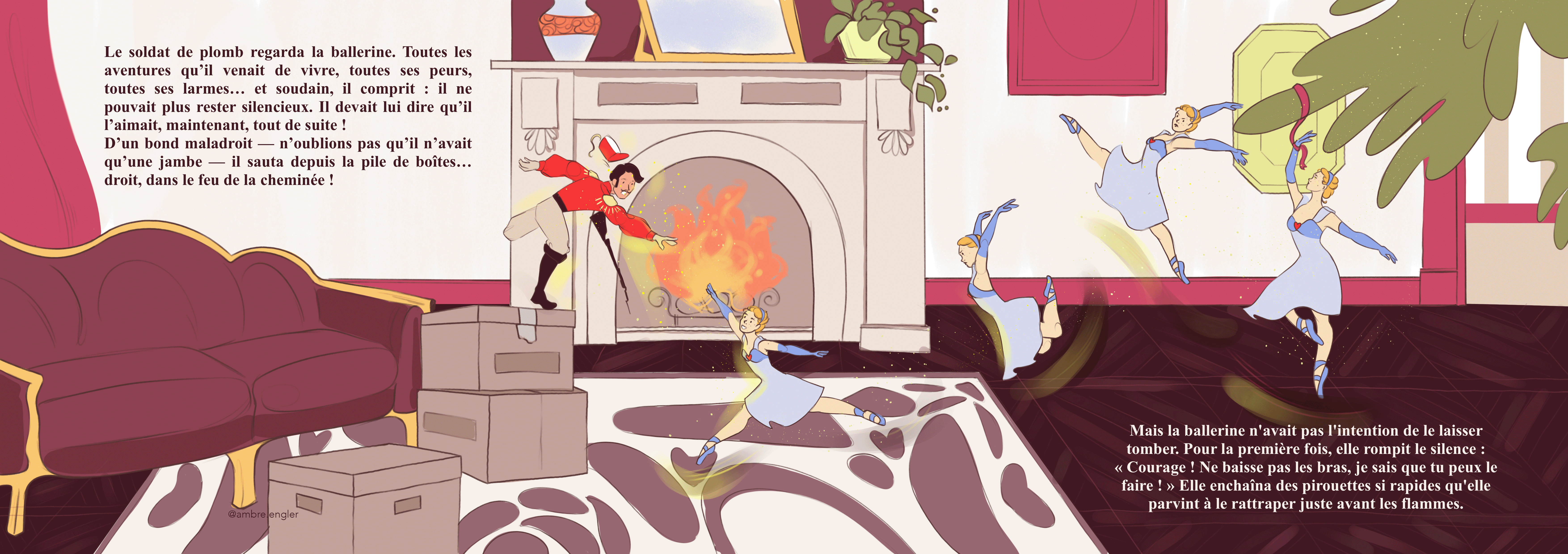 Illustratrice & Graphiste | Ambre Engler edition character design portraits paysage portrait éditorial branding identité visuelle