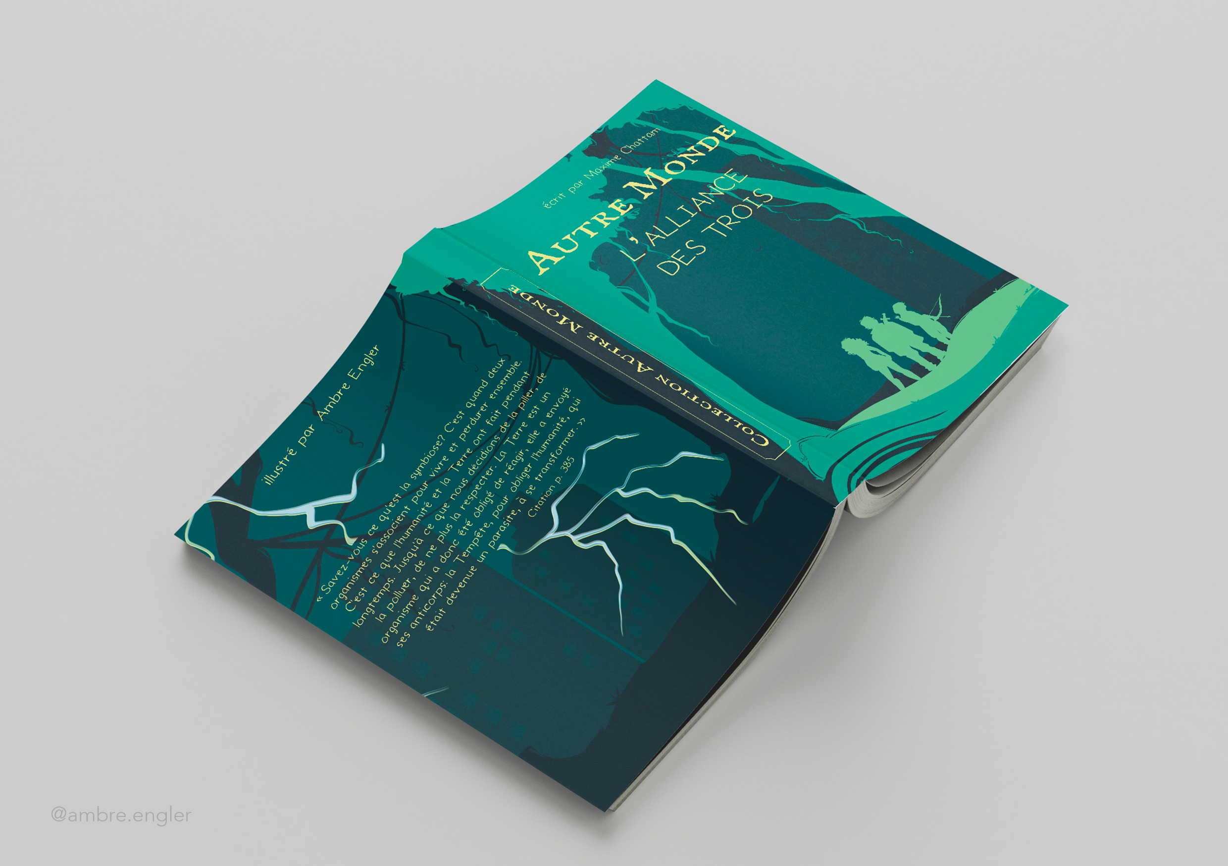 Illustratrice & Graphiste | Ambre Engler edition character design portraits paysage portrait éditorial branding identité visuelle