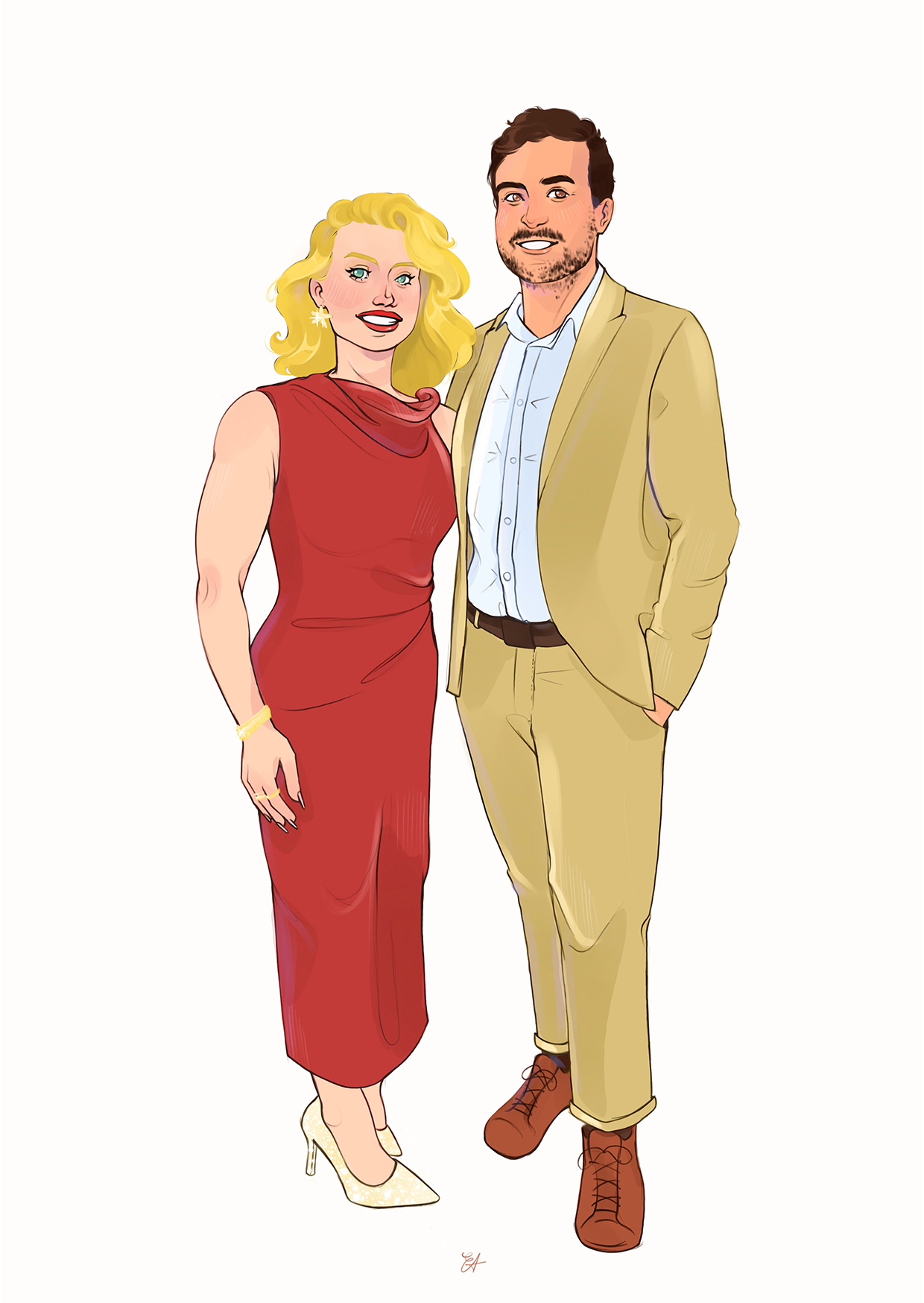 Illustratrice & Graphiste | Ambre Engler edition character design portraits paysage portrait éditorial branding identité visuelle