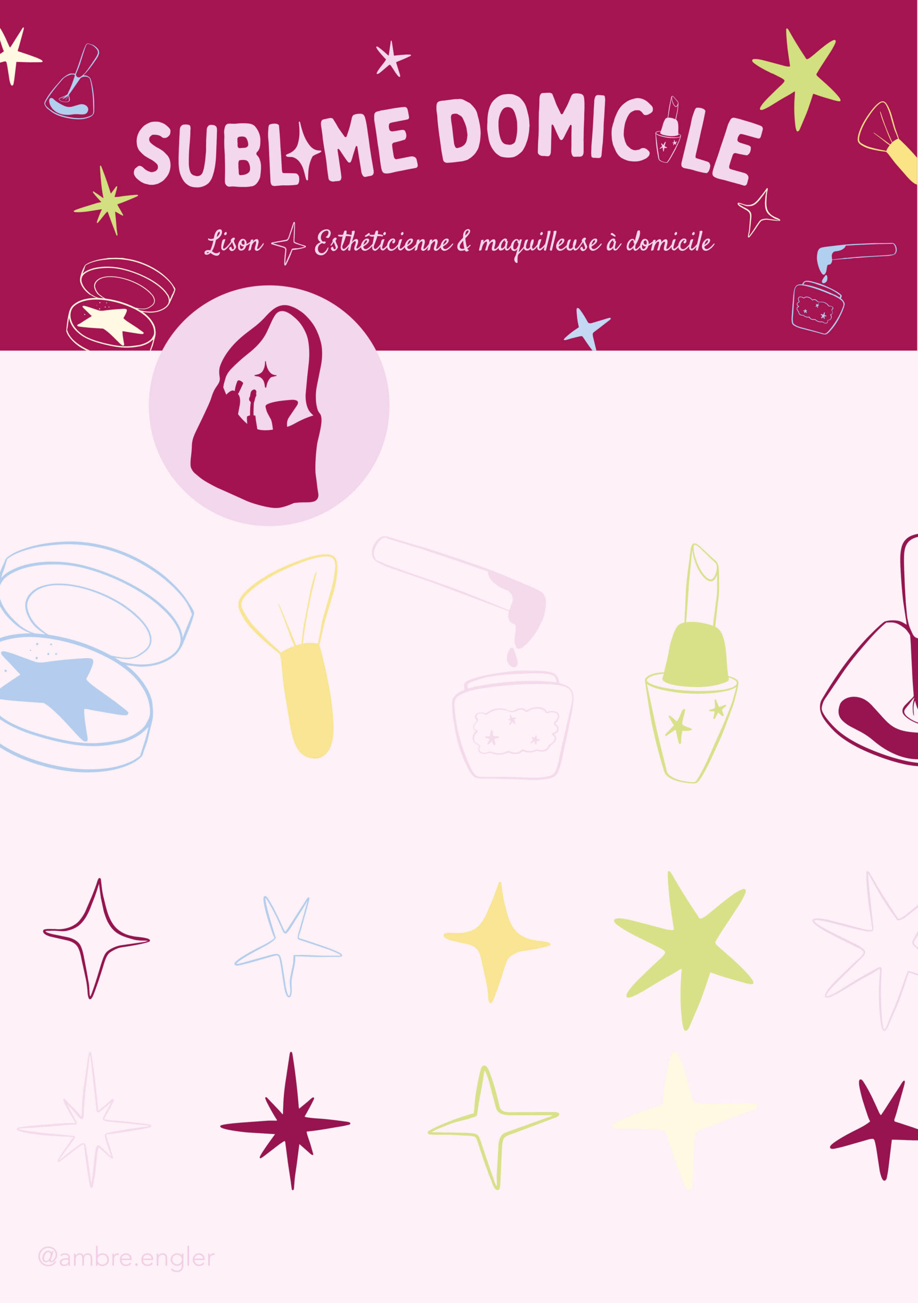 Illustratrice & Graphiste | Ambre Engler edition character design portraits paysage portrait éditorial branding identité visuelle