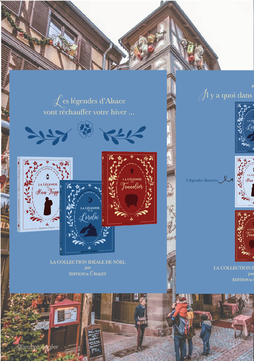 légende alsace contes alsacien Lorelei illustratrice couverture de livre ambre engler
