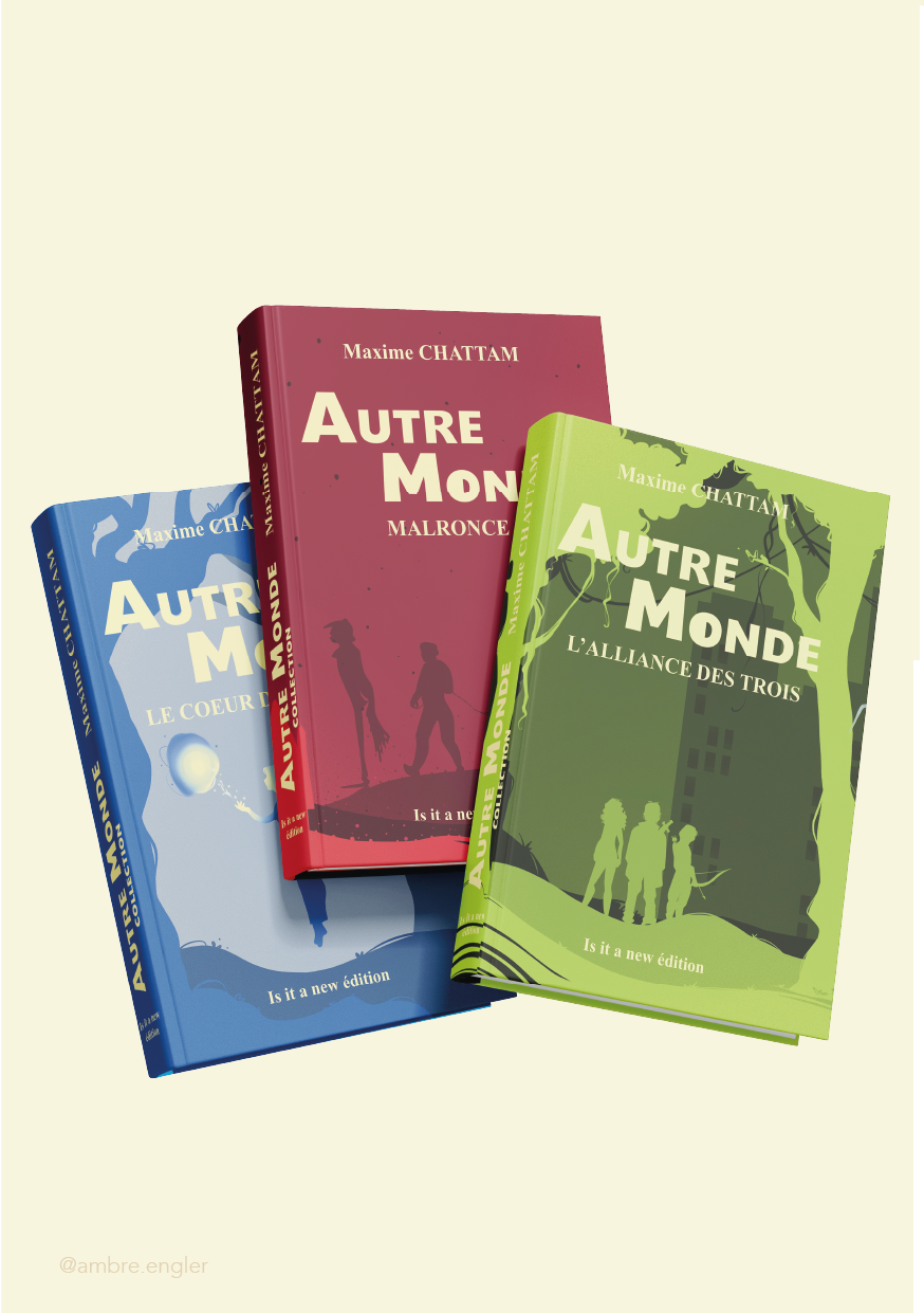 cover book bookcover couverture de livres albin michel maxime chattam autre monde ambreengler ambre.engler ambre engler illustratrice designer booklover