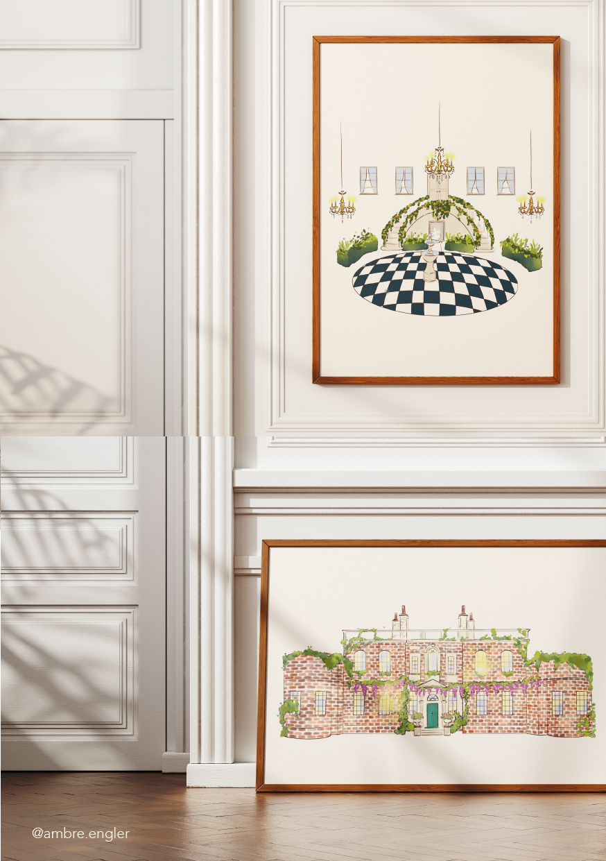 brand design visual identity Bridgeton design graphique identité visuel storytelling illustratrice ambre engler ambre.engler ambreengler dessin de devanture boutique