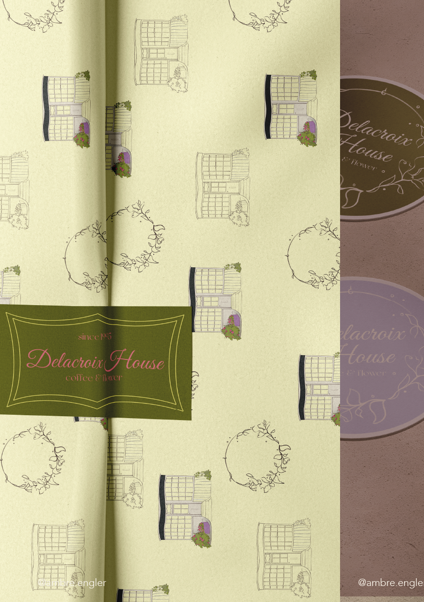 brand design visual identity Bridgeton design graphique identité visuel storytelling illustratrice ambre engler ambre.engler ambreengler