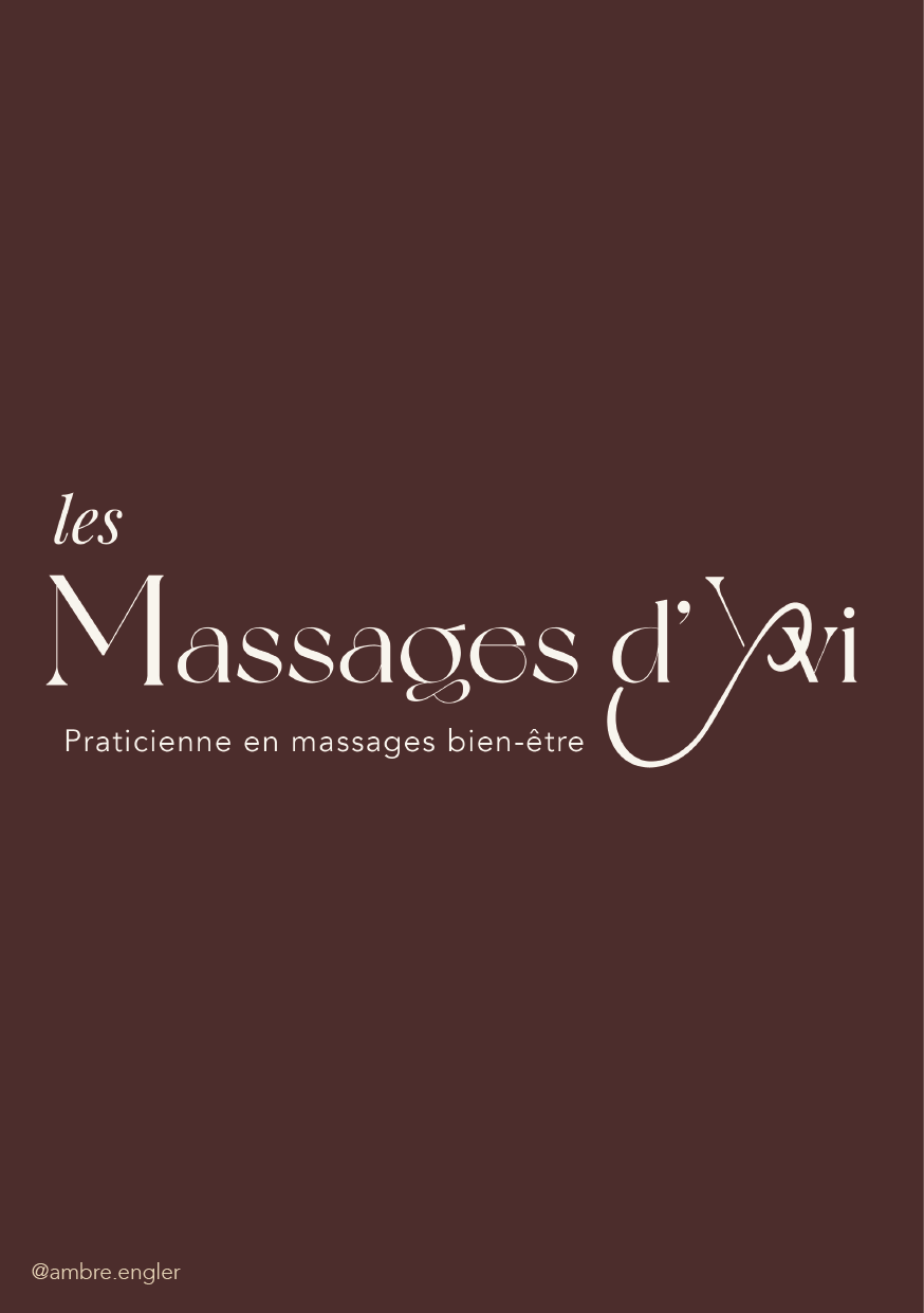 brand design visual identity ambre engler ambre.engler brand storytelling trough image massages bien-être