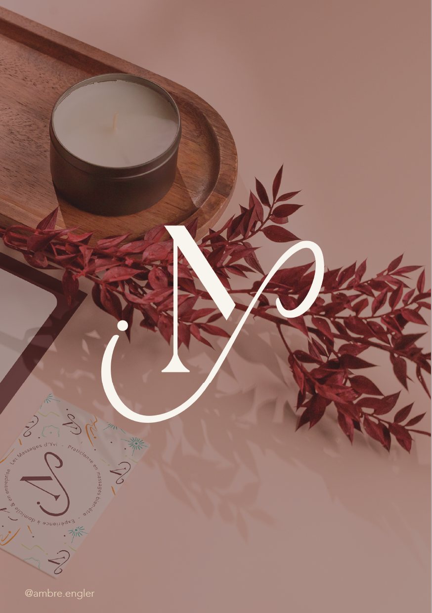 brand design visual identity ambre engler ambre.engler brand storytelling trough image massages bien-être