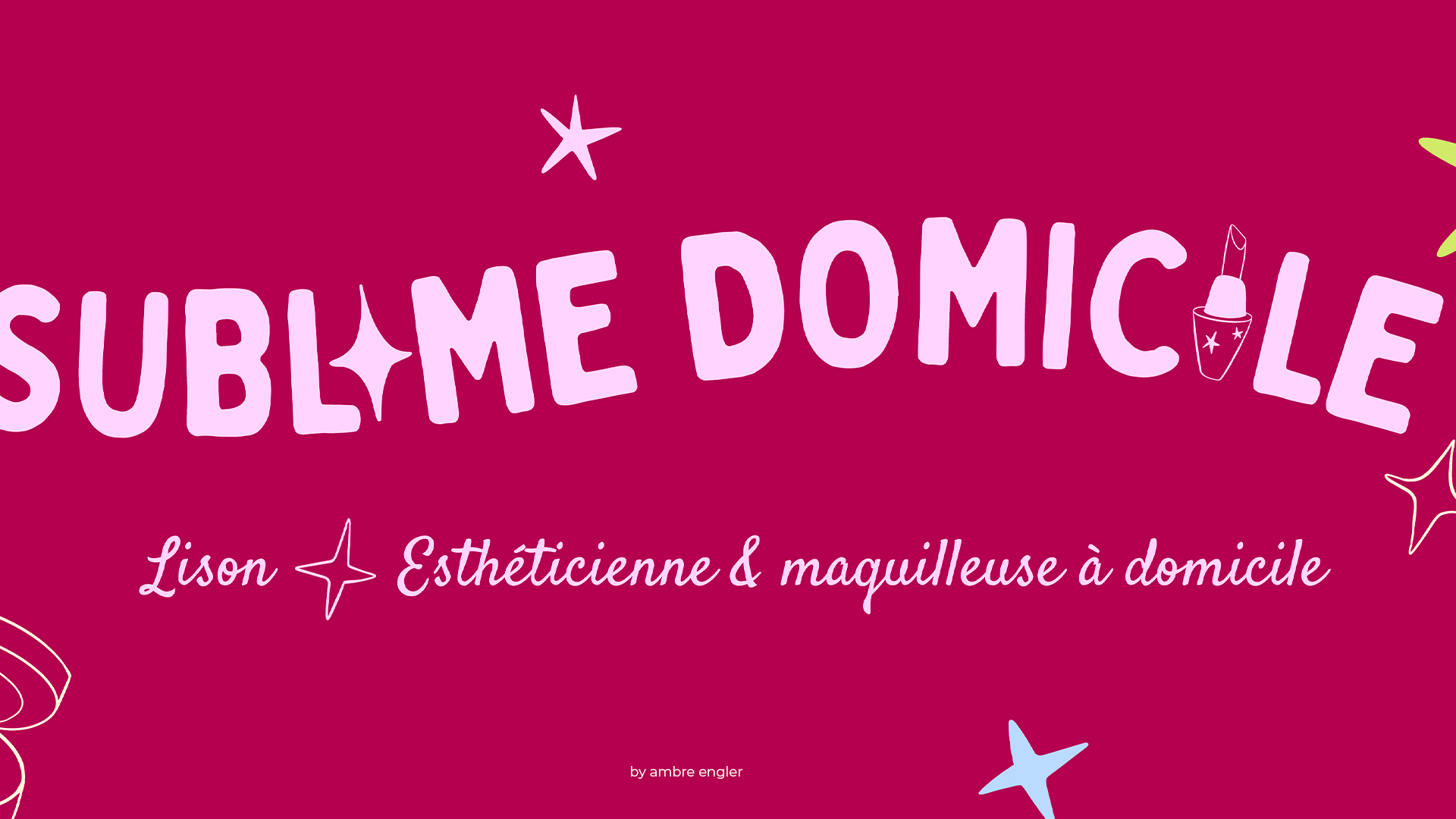 brand design identité visuelle logo carte de visite flyer poster design graphique beauté makeup colorful