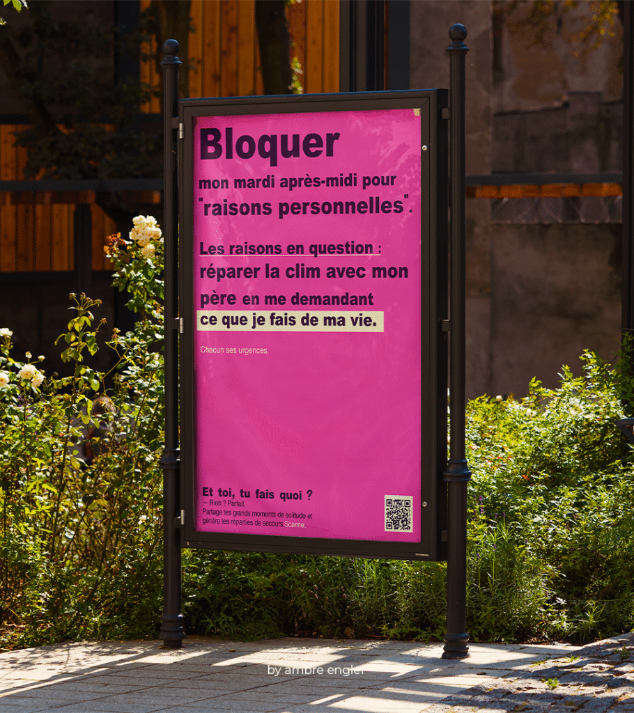 design graphic wall poster flyer Figma application mockup campaign art direction